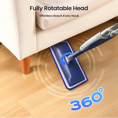 Xlife Spray Mop with 15 oz Refill and 2 Microfiber Pads