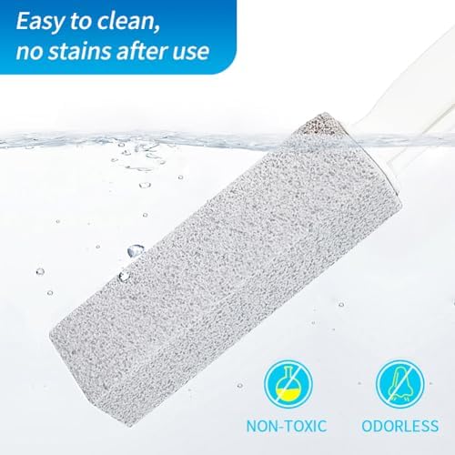 4TH Pumice Stone Toilet Cleaner with Handle 2 Piece