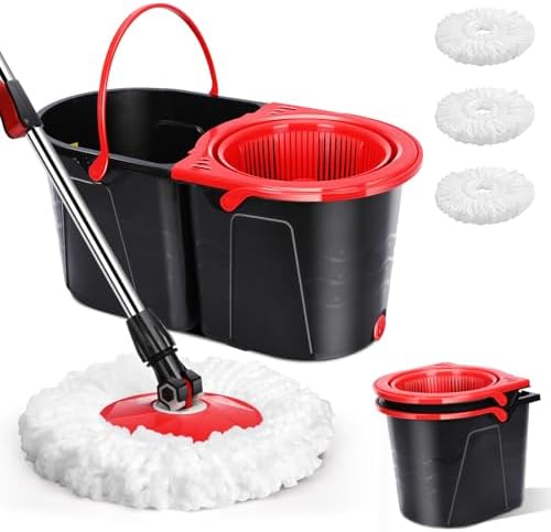Gadhra Spin Mop and Bucket Set with Wringer 1