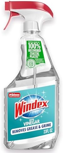 Windex Vinegar Streak-Free Shine Glass Cleaner 23 Oz