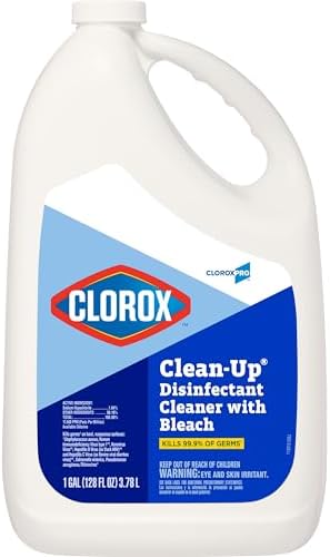 CloroxPro Disinfectant Cleaner with Bleach Refill 128 Ounces