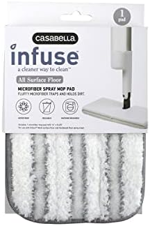 Casabella Microfiber Spray Mop Refill Pad