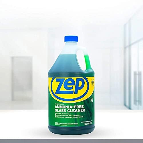 Zep Ammonia Free Glass Cleaner 1 Gallon Case of 4 1