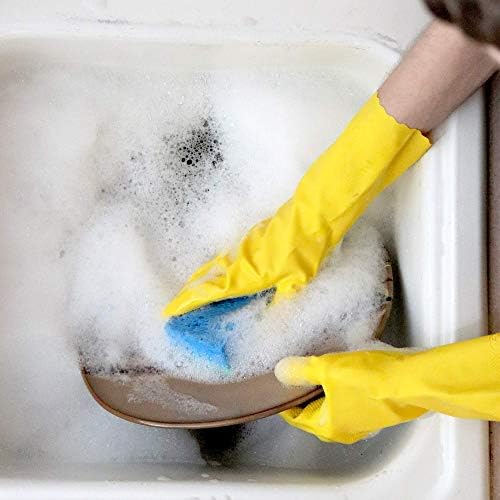 PLAYTEX Handsaver Reusable Rubber Gloves - Medium 3 Pack