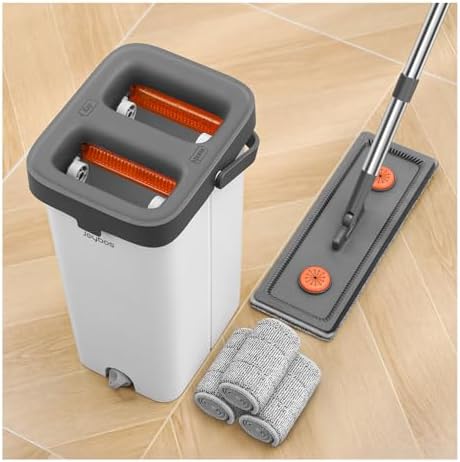 MOPALL Mop and Bucket with Wringer Set for Home