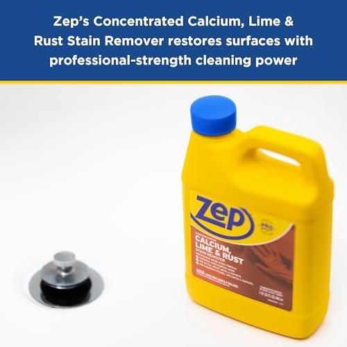 Zep Concentrated Calcium Lime Rust Remover - 32 oz Case of 12