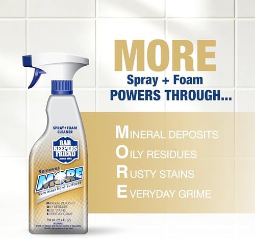 Bar Keepers Friend Soft Cleanser and MORE Spray Foam Cleaner Bundle 1