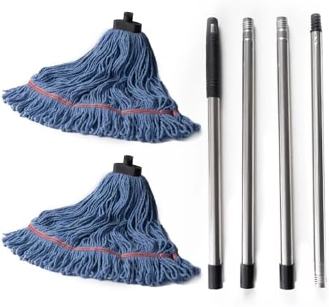 Matthew Heavy Duty Industrial Mops with Screw-on Handle