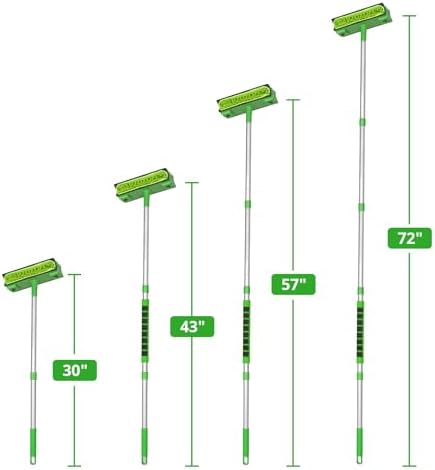 Zavrski Ceiling Fan Cleaner Duster with 6 Ft Extension Pole