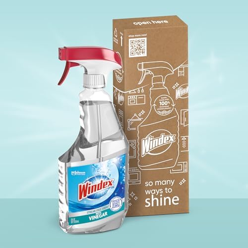 Windex Vinegar Streak-Free Shine Glass Cleaner 23 Oz
