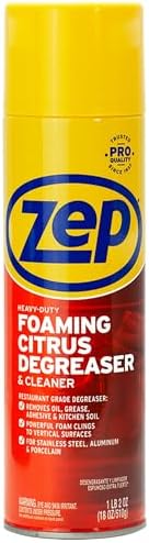 Zep Heavy-Duty Foaming Degreaser 18 Oz Case of 6