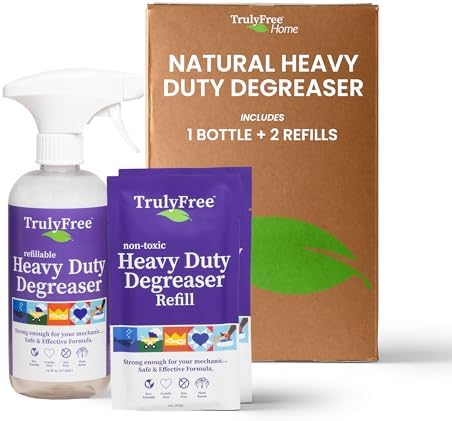 Truly Free Heavy Duty Degreaser 16oz Refill Set