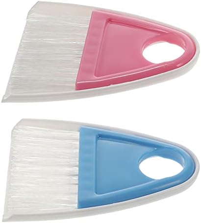 Mini Broom and Dustpan Set 2 Pack for Desktop Cleaning