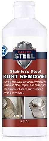 Stainless Steel Rust Remover Cleaner - NSF Approved for Food Areas