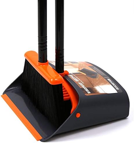 TreeLen Broom and Dustpan Set with 52 Handle 1