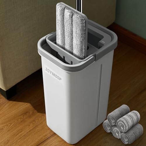 JOYMOOP Mop and Bucket with Wringer Set