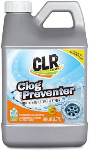 CLR Clog Preventer 80 Ounce Drain Cleaner