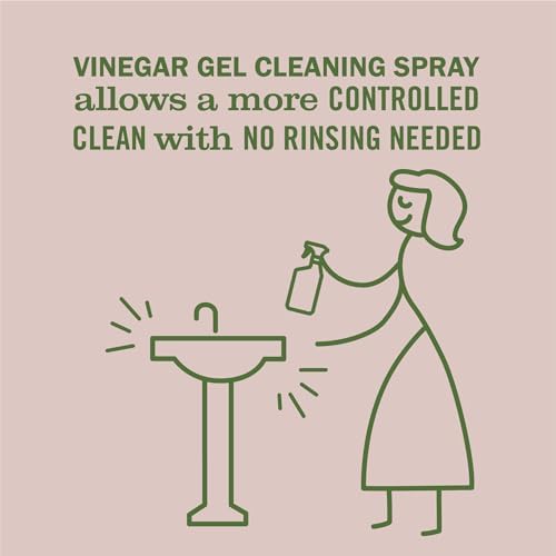 Mrs Meyers Vinegar Gel Cleaning Spray 16 Fl Oz
