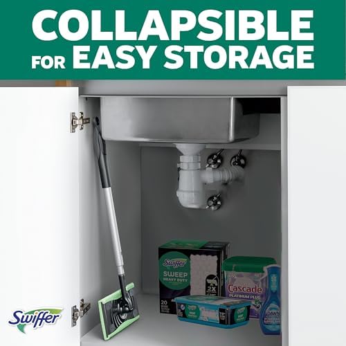 Swiffer Sweep Mop Deluxe 2-in-1 Floor Cleaning Kit