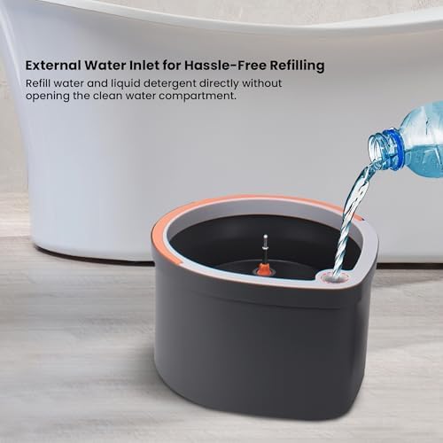 Hmbletech Dual Chamber Mop and Bucket Set