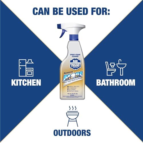 Bar Keepers Friend Soft Cleanser and MORE Spray Foam Cleaner Bundle 1