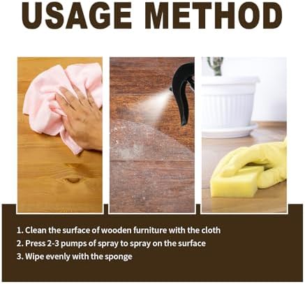 Natural Micro-Molecularized Beeswax Furniture Spray