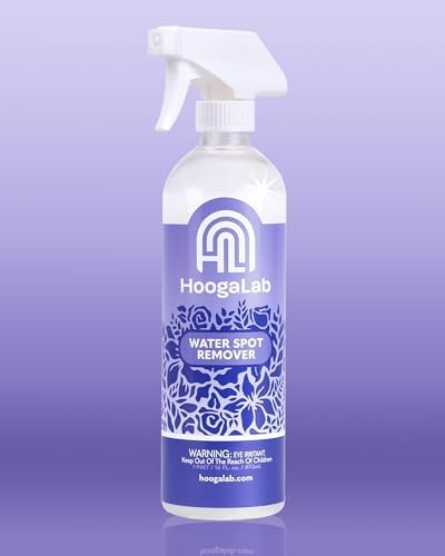 HoogaLab Water Spot Remover 16oz 2 Pack Glass Cleaner