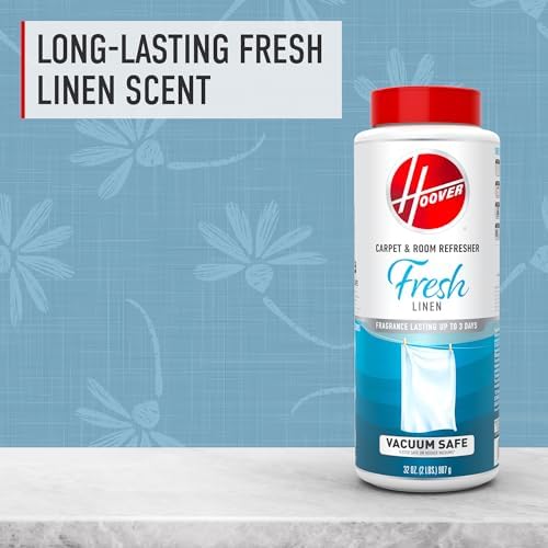 Hoover Carpet Powder Refresher 32 oz Fresh Linen Scent