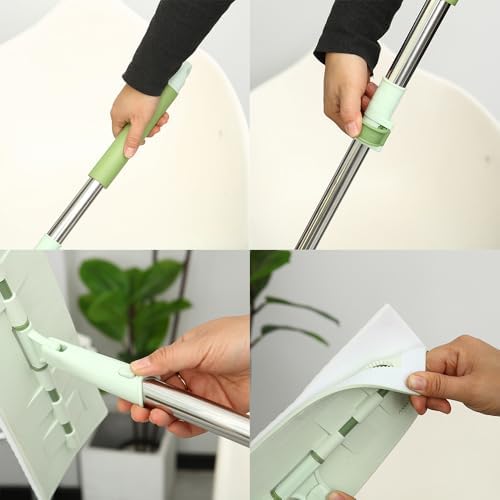Magic Sponge Eraser Mop with 60 Adjustable Handle