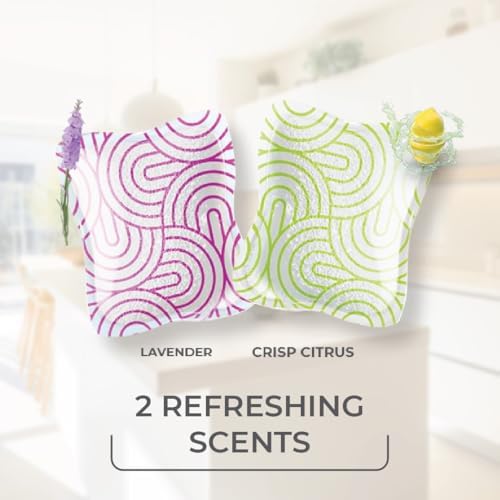 O-Cedar EasyWring RinseClean Spin Mop Bucket with Citrus Lavender Refill Pack