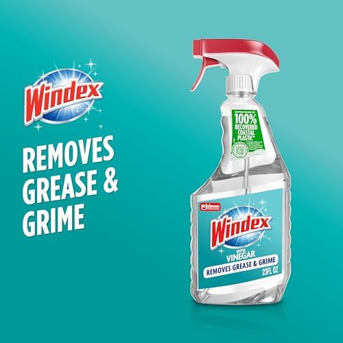 Windex Vinegar Streak-Free Shine Glass Cleaner 23 Oz