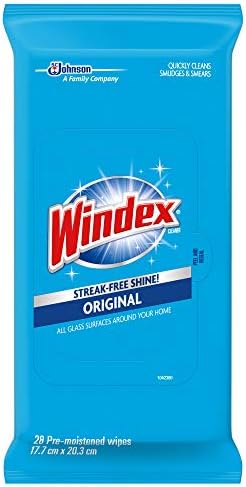 Windex Glass and Multi-Surface Cleaning Wipes 28 Count - Pack of 6