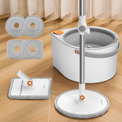 MOPALL Spin Mop and Bucket with Wringer Set