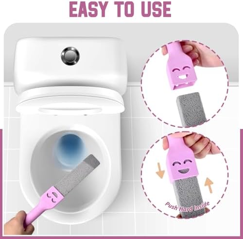 Sankoly 9 Pack Pumice Stones with Handle Cleaning Set
