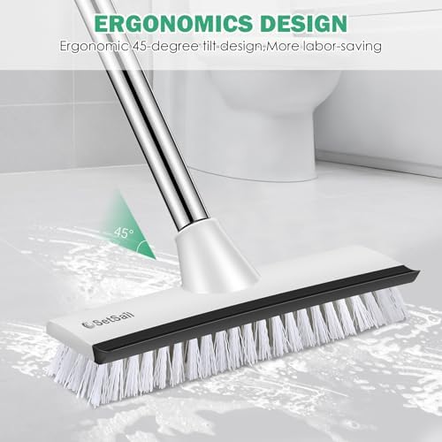 SetSail 2 in 1 Floor Scrubber with Adjustable Handle