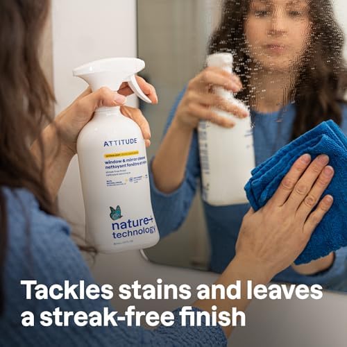ATTITUDE Window Mirror Cleaner 271 Fl Oz Pack of 3
