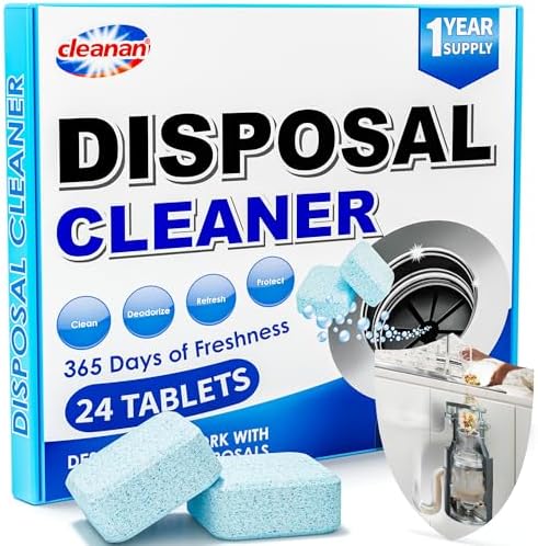 Cleanan Foaming Garbage Disposal Cleaner Tablets - 24 Pack 1