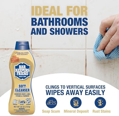 Bar Keepers Friend Soft Cleanser Liquid 2 Pack 26 oz Each
