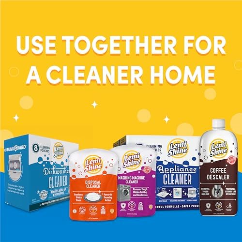 Lemi Shine Natural Dishwasher Cleaner 8 Count 1