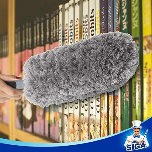 MRSIGA Lint Free Microfiber Duster for Household Cleaning