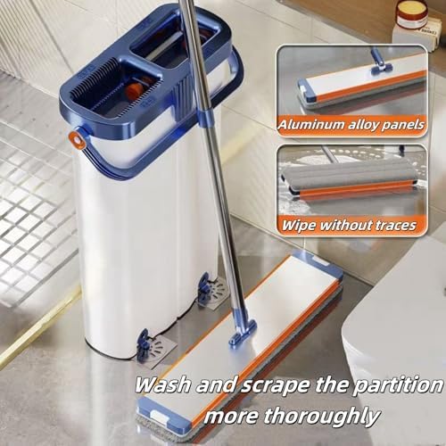 YIWUJB Narrow Mop Bucket with Wringer Set 1