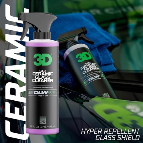 GLW Series 3D SiO2 Ceramic Glass Cleaner 16 oz