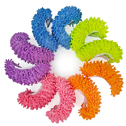 SUSIFT 10PCS Multi Function Dust Duster Slippers