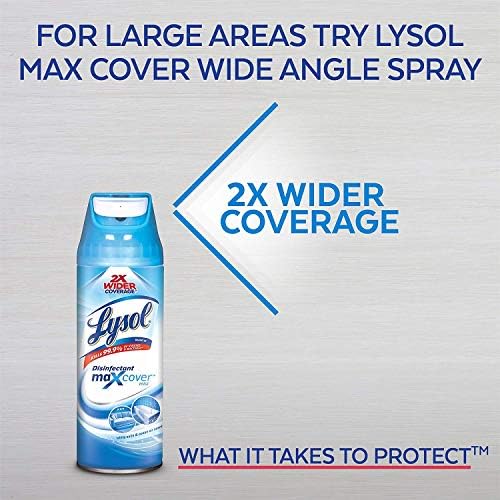 Lysol Disinfectant Spray 76oz 4X19oz Crisp Linen