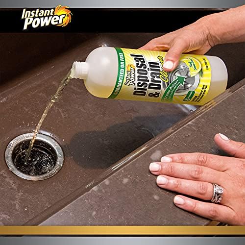 Instant Power Disposal Cleaner with Fresh Lemon Scent