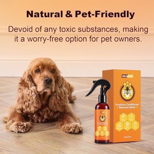MIUMONE 2 in 1 Wood Polish Cleaner - Natural Pet-Friendly