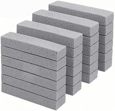 24 Pack Pumice Stones for Bathroom and Kitchen Cleaning