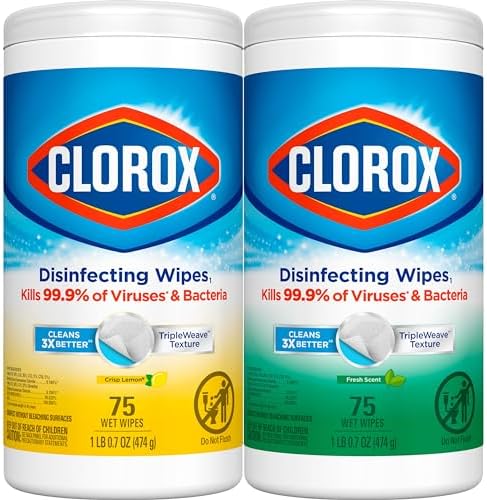 Clorox Disinfecting Wipes Value Pack 75 Count Pack of 2