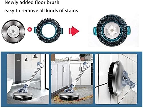 MICHAO Spin Mop Bucket Deluxe 360 Rimming System