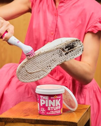 The Pink Stuff Miracle Scrubber Kit 4 Brush Heads